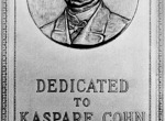 WS0054-^Kaspare Cohn ^Union Bank Plaque-Los Angeles,CA^Founder of Union Bank