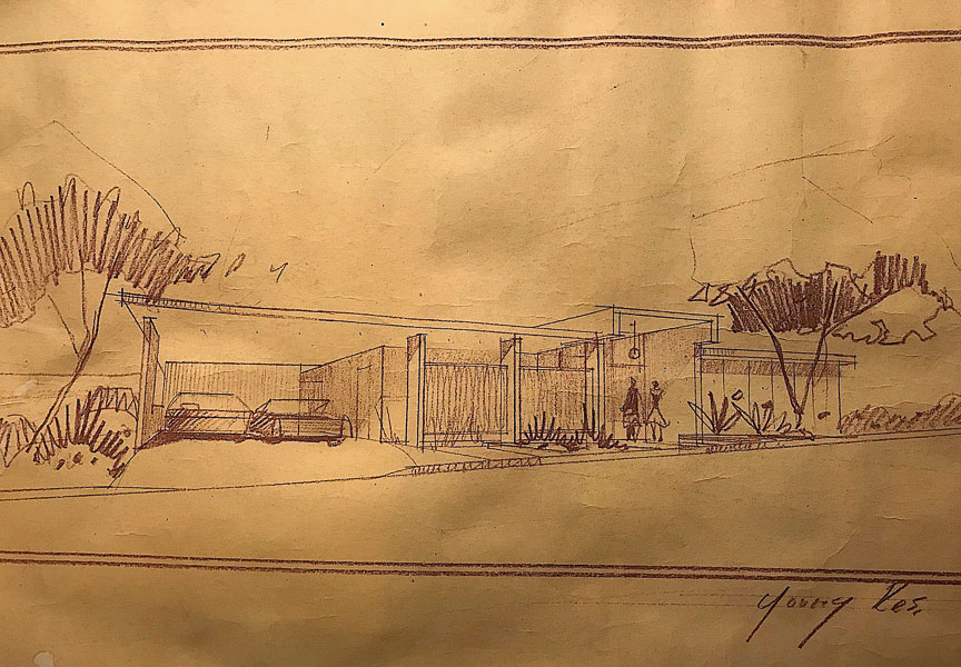 The Thomas Young Residence, 1962